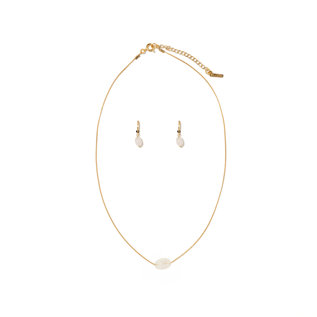 AMETHYST DIVINE GIFT SET - SETS DE REGALO - Malandra Jewelry - SET186 TA2173/TC884