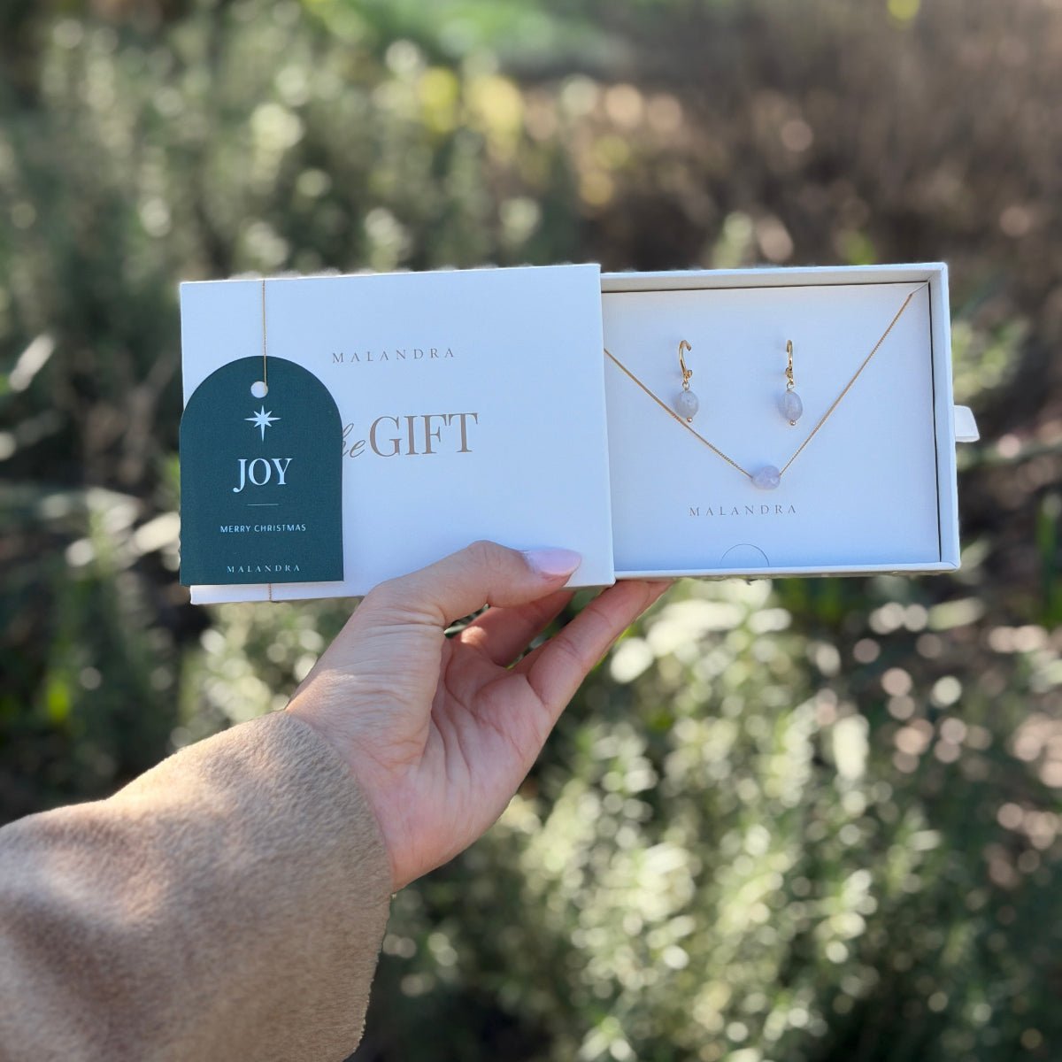 AMETHYST DIVINE GIFT SET - SETS DE REGALO - Malandra Jewelry - SET186 TA2173/TC884