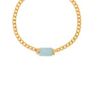 AQUAMARINE AURA BRACELET - PULSERAS - Malandra Jewelry - TP1619