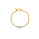 AQUAMARINE AURA BRACELET - PULSERAS - Malandra Jewelry - TP1619