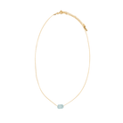 AQUAMARINE GLOW GRATITUDE NECKLACE - COLLARES - Malandra Jewelry - TC2200