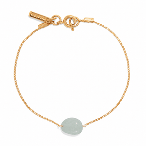Aquamarine Gratitud Bracelet - PULSERAS - Malandra Jewelry - TP1653