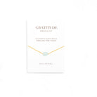 AQUAMARINE GRATITUDE BRACELET - PULSERAS - Malandra Jewelry - TP1653