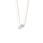 AQUAMARINE GRATITUDE NECKLACE - COLLARES - Malandra Jewelry - TC1642