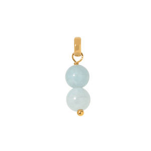 Aquamarine Sky Charm - DIJES - Malandra Jewelry - TD2584