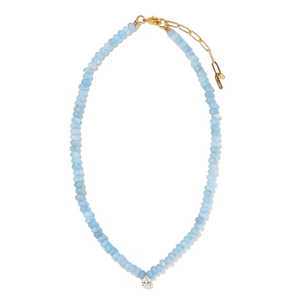 AURORA AGATE GAIA NECKLACE - COLLARES - Malandra Jewelry - LNC3