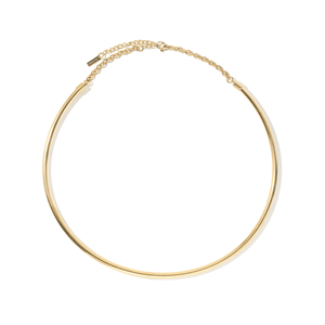 AURUM GOLD ARC CHOKER - COLLARES - Malandra Jewelry - EYHC79-MODEL  4 NECKLACE