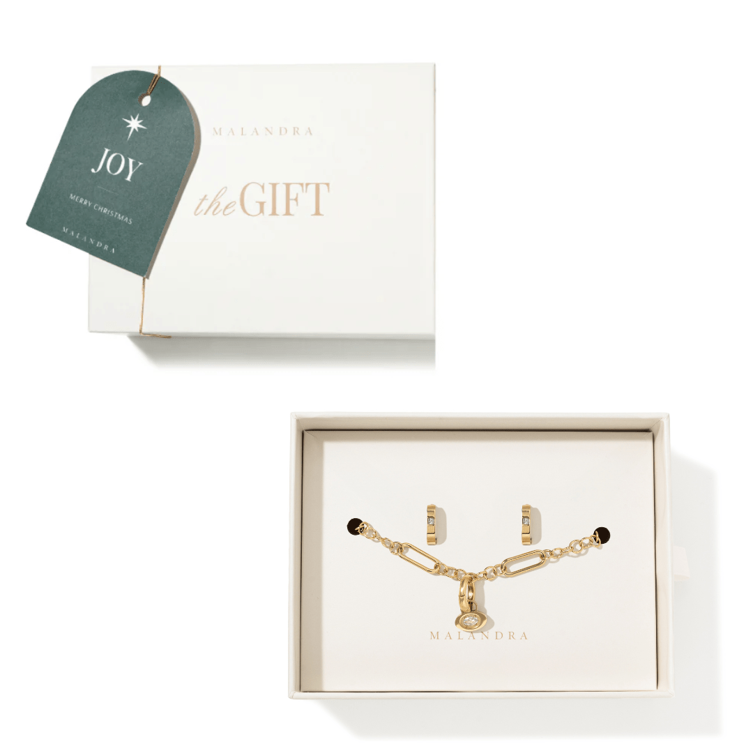AURUM INNER SPARK GIFT SET - SETS DE REGALO - Malandra Jewelry - SET161 EYHA89/EYHP84/EYHD70