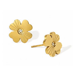 AURUM LUMEN BLOOM EARRINGS - ARETES - Malandra Jewelry - EYHA90-MODEL  4 EARRING