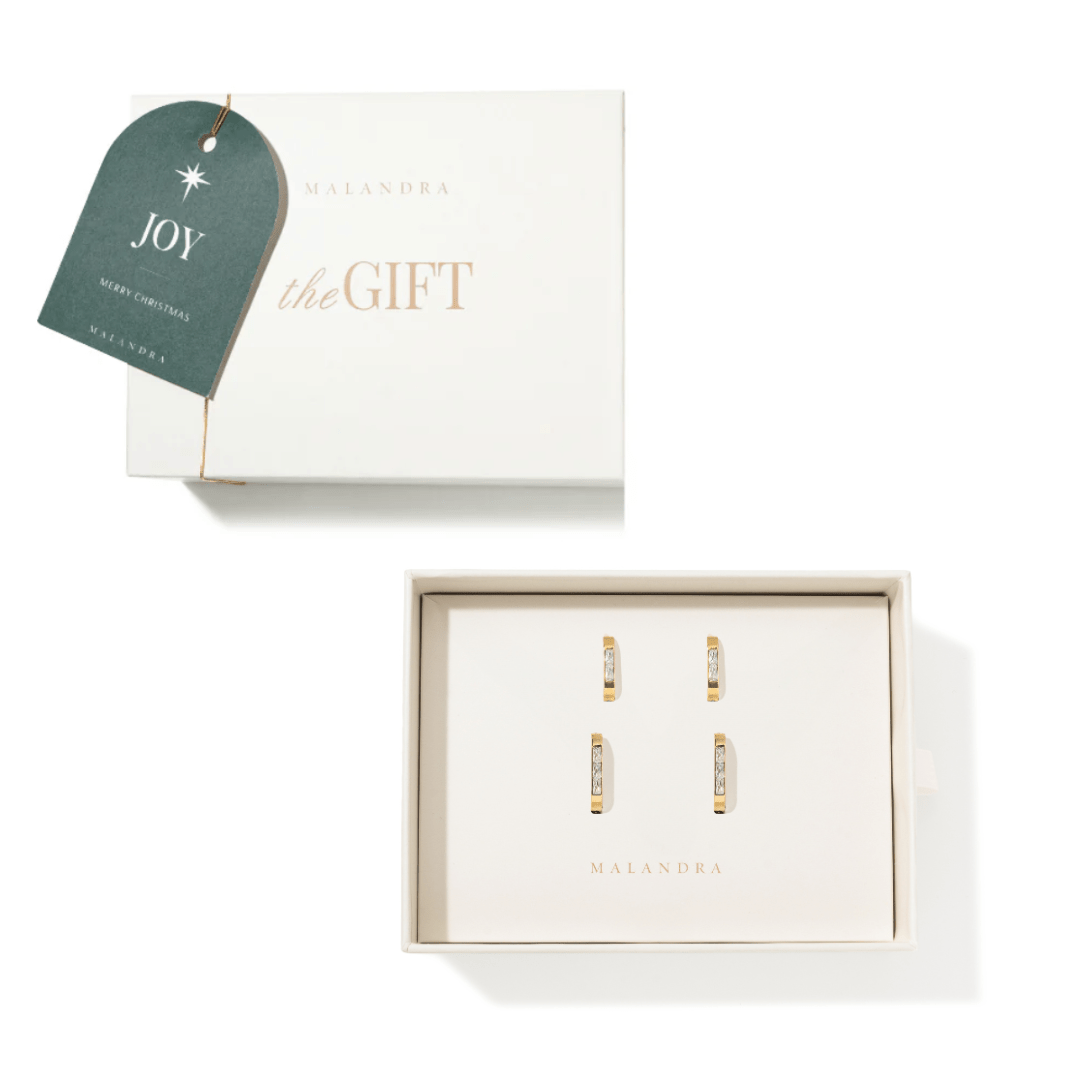 AURUM LUMEN GLOW GIFT SET - SETS DE REGALO - Malandra Jewelry - SET167 EYHA88/EYHA87