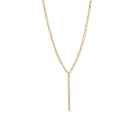 AURUM LUMEN LARIAT NECKLACE - COLLARES - Malandra Jewelry - EYHC78-MODEL  3 NECKLACE