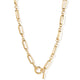 AURUM SOULCHAIN NECKLACE - COLLARES - Malandra Jewelry - EYHC76-MODEL  1 NECKLACE