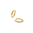 AVANT OVAL EARRINGS - ARETES - Malandra Jewelry - AA1308-ASUC05028