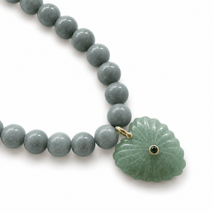 Azure Jade Gaia Necklace - COLLARES - Malandra Jewelry - TC2622
