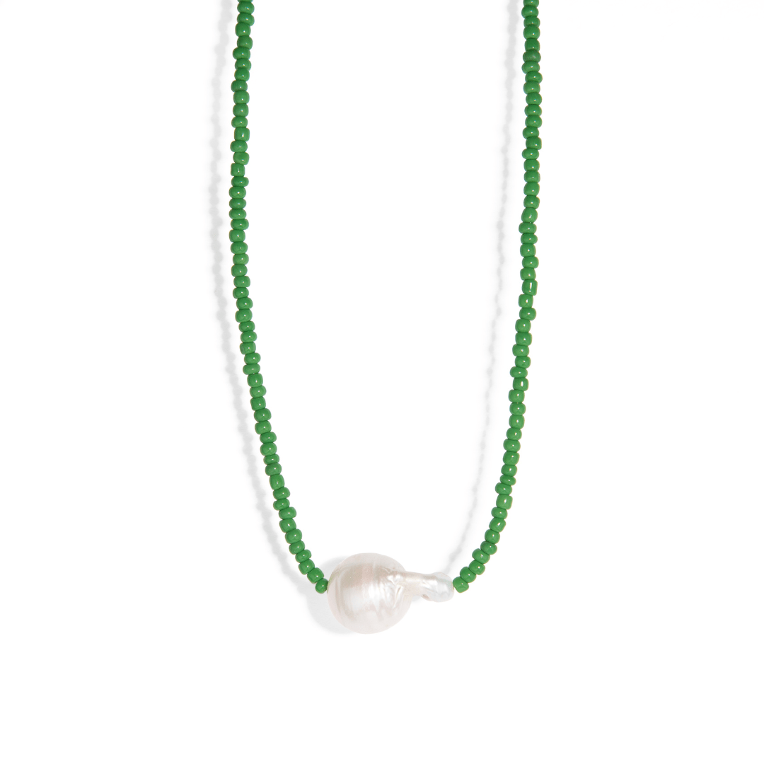 BAROQUE ALGAE RESORT NECKLACE - COLLARES - Malandra Jewelry - TC1906