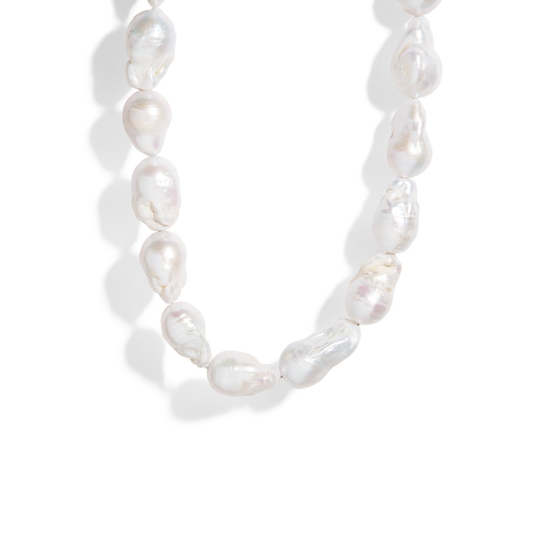 BAROQUE CHUNKY PEARL NECKLACE - COLLARES - Malandra Jewelry - TC1588