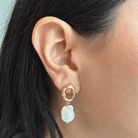 BAROQUE DROP EARRINGS - ARETES - Malandra Jewelry - TA2120