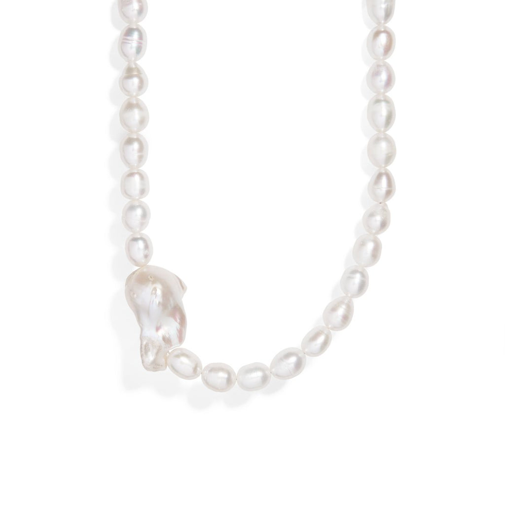 BAROQUE PEARL STRAND NECKLACE - COLLARES - Malandra Jewelry - TC1711