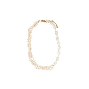 BAROQUE PEARL TWIST NECKLACE - COLLARES - Malandra Jewelry - TC2157