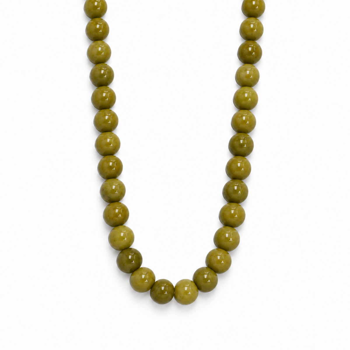 Basil Jade Terra Necklace - COLLARES - Malandra Jewelry - TC2753
