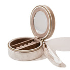 BEIGE ELEGANCE JEWELRY BOX - JOYERO - Malandra Jewelry - JO32 - SY - 12910