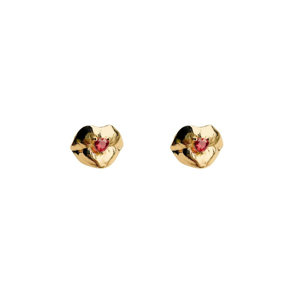 BESO STUDS - ARETES - Malandra Jewelry - CAA19