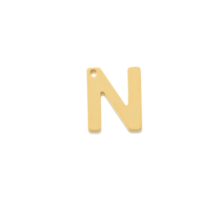 BIG LETTER - DIJES - Malandra Jewelry - TD847.N