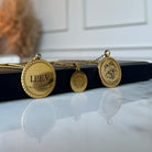 BIG MEDAL CUSTOM NECKLACE - COLLARES GRABADOS - Malandra Jewelry - ESYC4