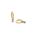 BIRTHSTONES DECEMBER EARRING - ARETES - Malandra Jewelry - TA1782