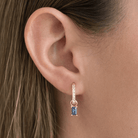 BIRTHSTONES DECEMBER EARRINGS - ARETES - Malandra Jewelry - TA1782