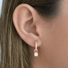 BIRTHSTONES JUNE EARRINGS - ARETES - Malandra Jewelry - TA1776