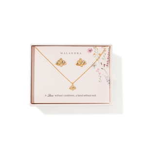 BLOOM ORCHID GIFT SET - SETS DE REGALO - Malandra Jewelry - SET201-ICC529/ICA528