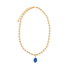 BLUE AGATE BEADED NECKLACE - COLLARES - Malandra Jewelry - TC2300/EYHC13