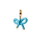 BLUE BOW CHARM - DIJES - Malandra Jewelry - EYHD30 - HP15