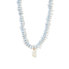 BLUE CHALCEDONY TERRA NECKLACE - COLLARES - Malandra Jewelry - TC2104