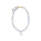 BLUE MORGANITE TERRA NECKLACE - COLLARES - Malandra Jewelry - TC2106