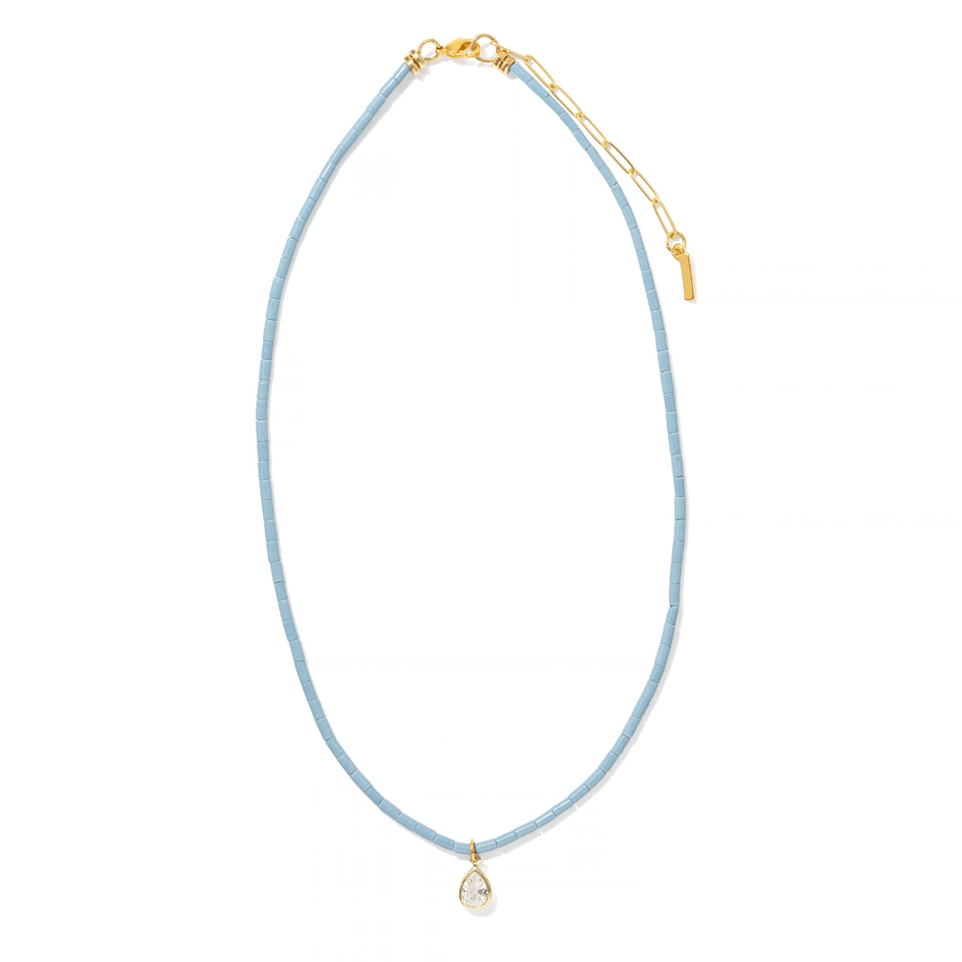 Bluebell Drop Gaia Necklace - COLLARES - Malandra Jewelry - TC2711