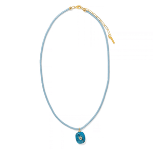 Bluebell Quartz Gaia Necklace - COLLARES - Malandra Jewelry - TC2712