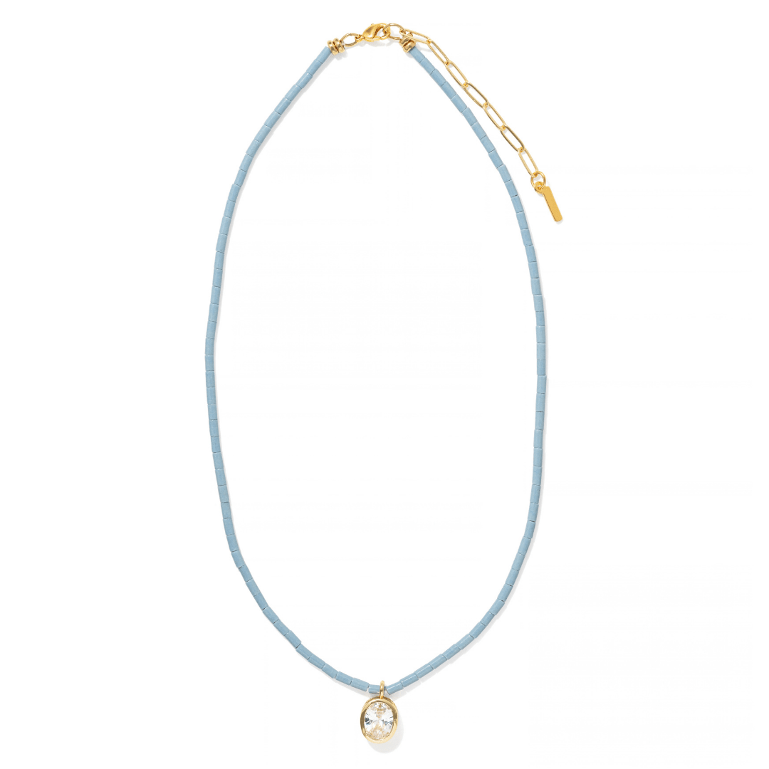 Bluebell Stone Gaia Necklace - COLLARES - Malandra Jewelry - TC2713