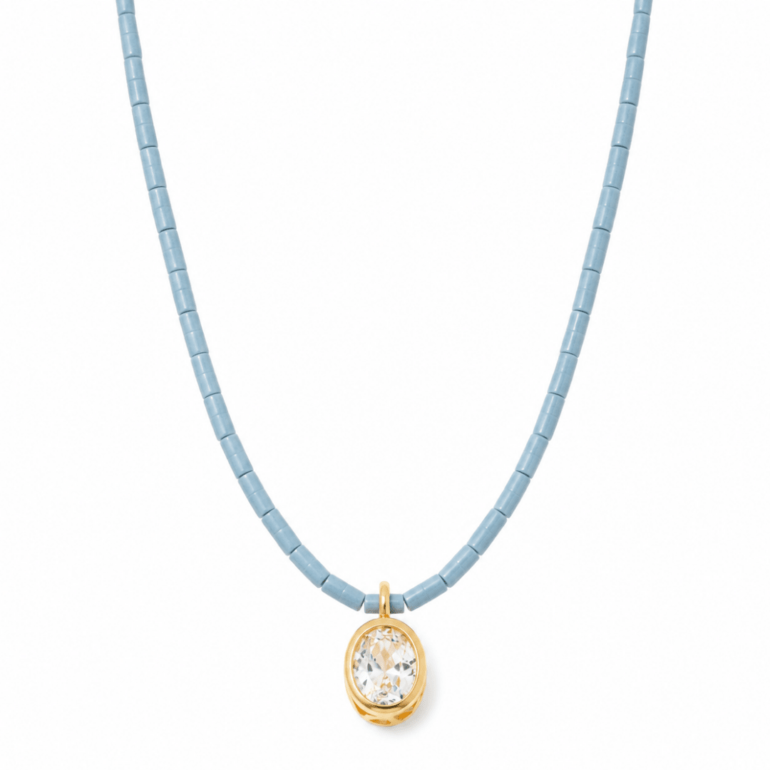 Bluebell Stone Gaia Necklace - COLLARES - Malandra Jewelry - TC2713