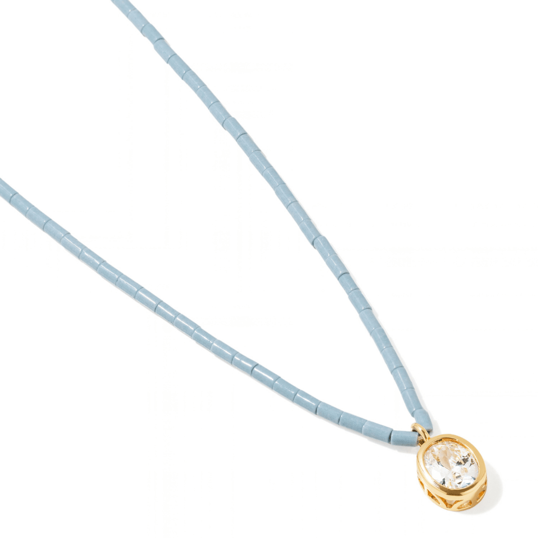 Bluebell Stone Gaia Necklace - COLLARES - Malandra Jewelry - TC2713