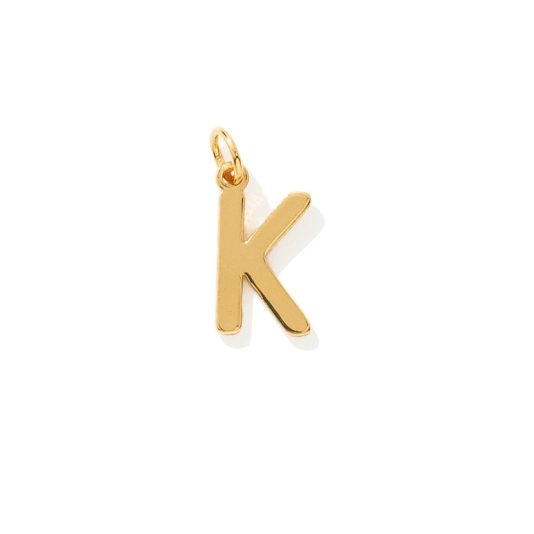 BOLD GOLDEN LETTER - DIJES - Malandra Jewelry - TD1702.K