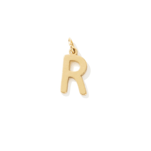 BOLD GOLDEN LETTER - DIJES - Malandra Jewelry - TD1702.R