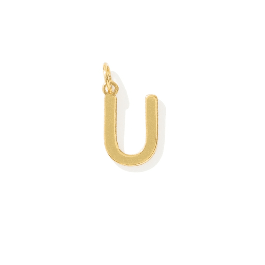 BOLD GOLDEN LETTER - DIJES - Malandra Jewelry - TD1702.U