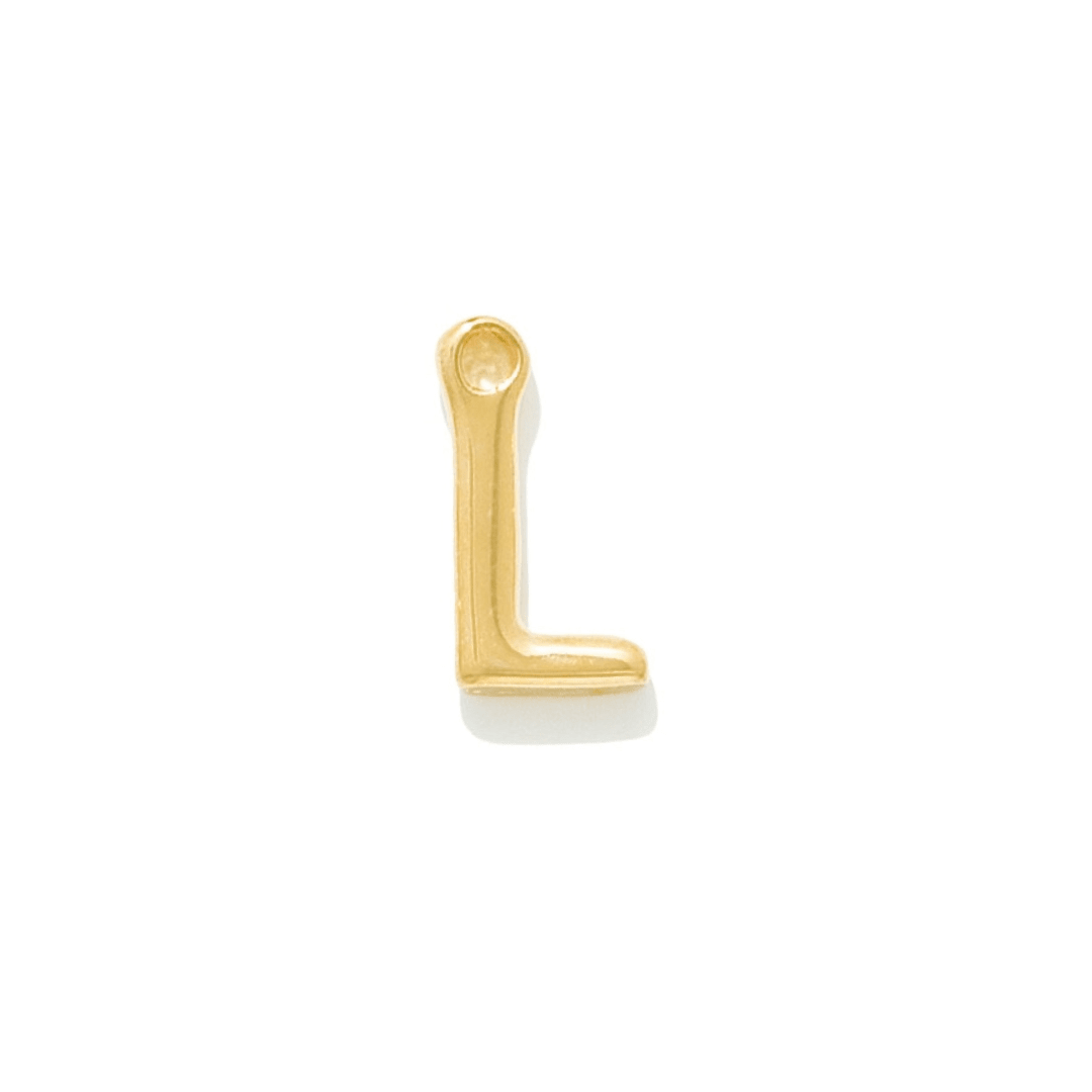 BOLD LETTER - DIJES - Malandra Jewelry - TD844.L