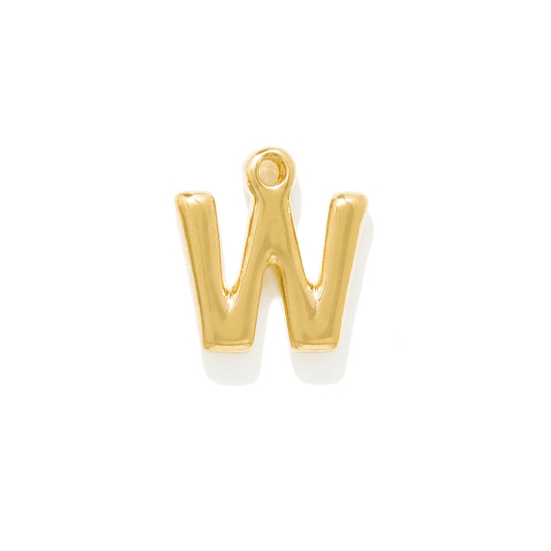 BOLD LETTER - DIJES - Malandra Jewelry - TD844.W