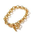 BOLD LINK BRACELET - PULSERAS - Malandra Jewelry - TP1792