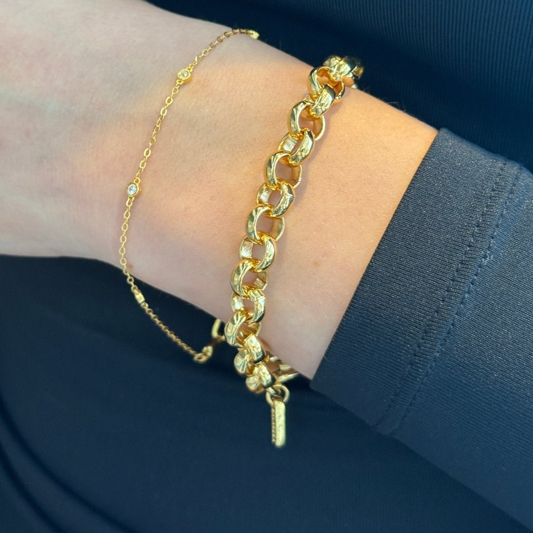 BOLD LINK BRACELET - PULSERAS - Malandra Jewelry - TP1792