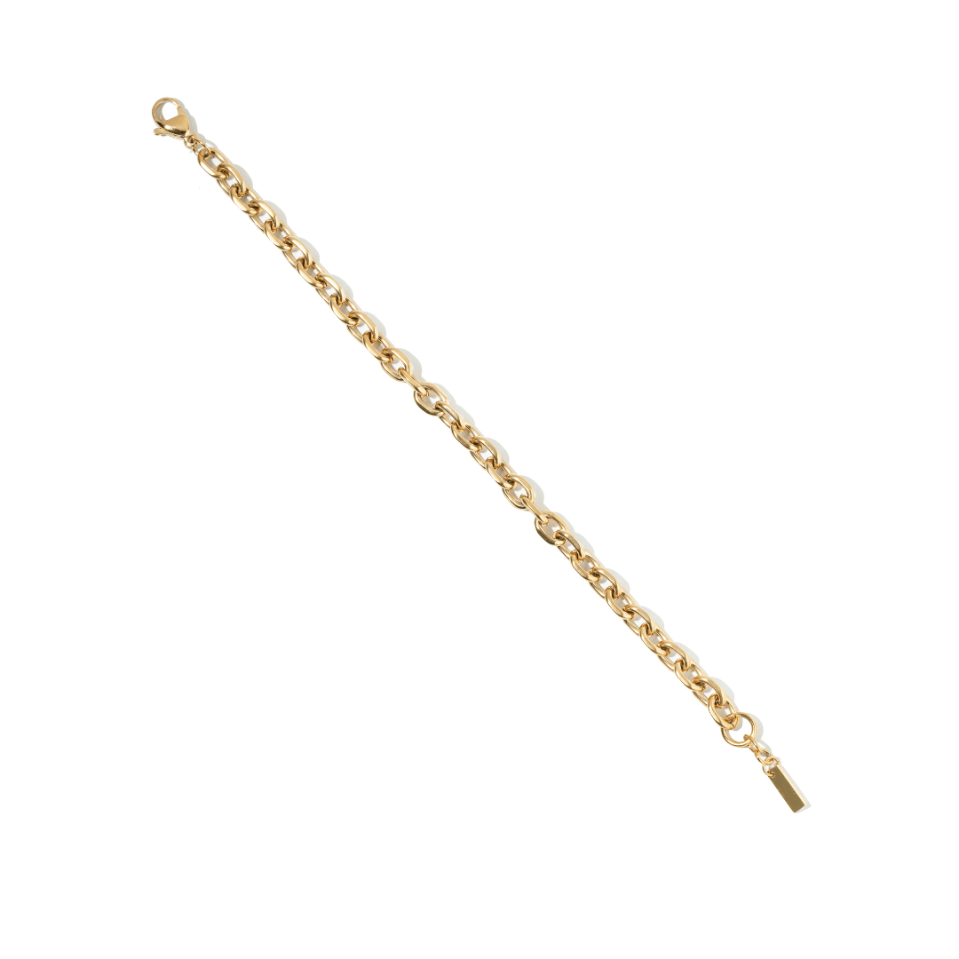 BOLD LINK ICON BRACELET - PULSERAS - Malandra Jewelry - EUWP247 - DZJDB202506231NINA
