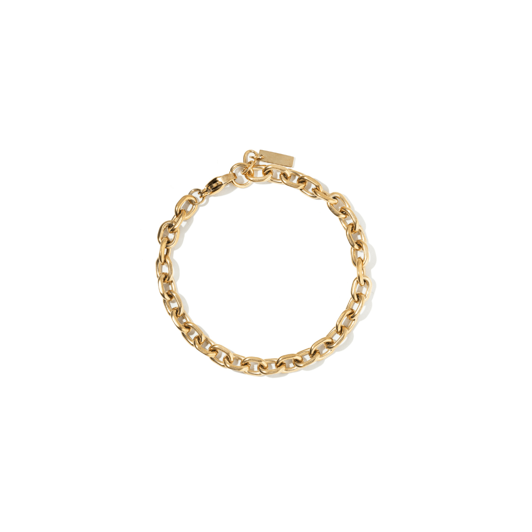 BOLD LINK ICON BRACELET - PULSERAS - Malandra Jewelry - EUWP247 - DZJDB202506231NINA